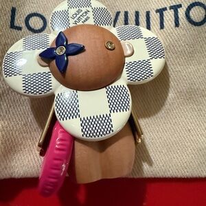 Louis Vuitton Victorine By The Pool Bag Charm Key Chain New In Box Authentic